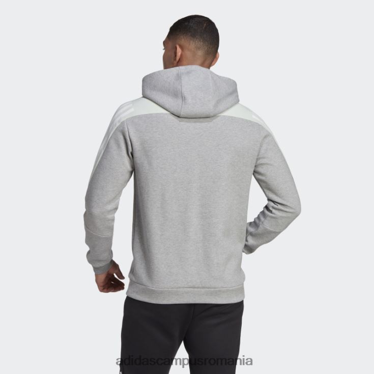 adidas campus romania hanorac cu 3 dungi gri mediu bărbați gri mediu J266N27532