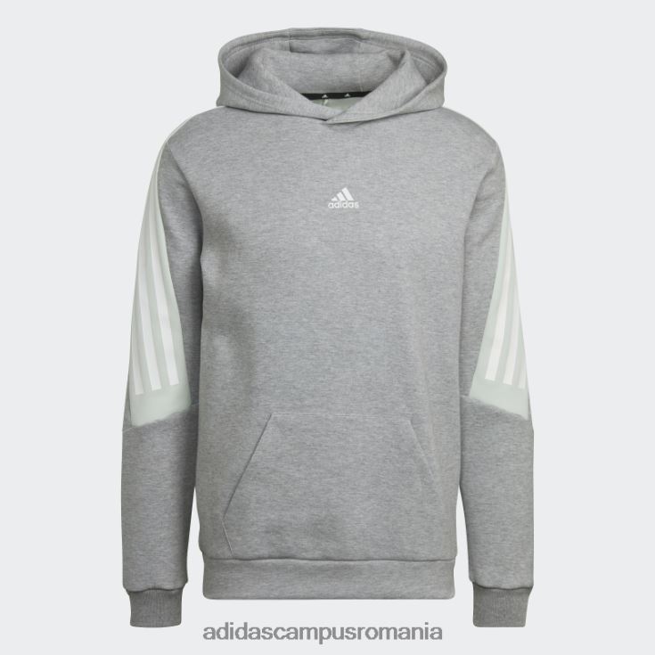 adidas campus romania hanorac cu 3 dungi gri mediu bărbați gri mediu J266N27532