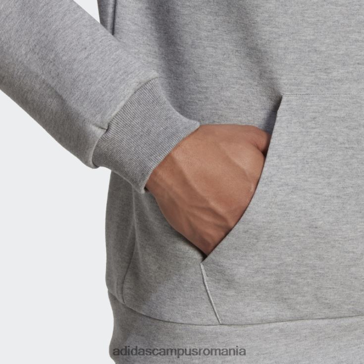adidas campus romania hanorac cu 3 dungi gri mediu bărbați gri mediu J266N27532