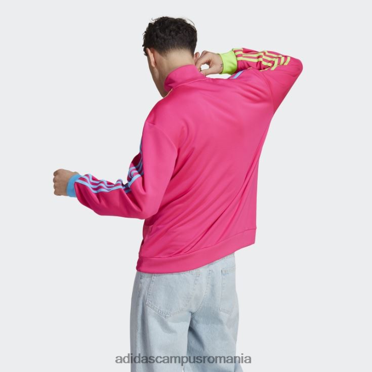 adidas campus romania hanorac cu jumătate de fermoar kidcore fashion roz șoc bărbați roz șoc J266N25250