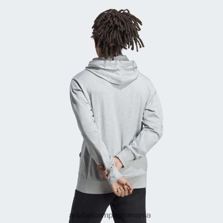 adidas campus romania hanorac cu logo essentials gri mediu bărbați gri mediu J266N25642
