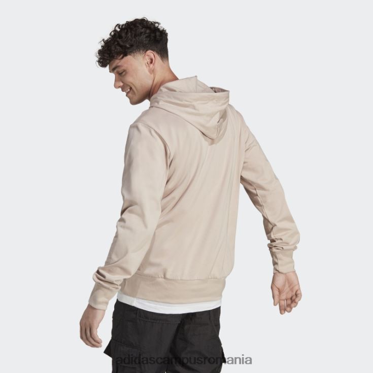 adidas campus romania hanorac cu logo essentials taupe bărbați taupe J266N25893