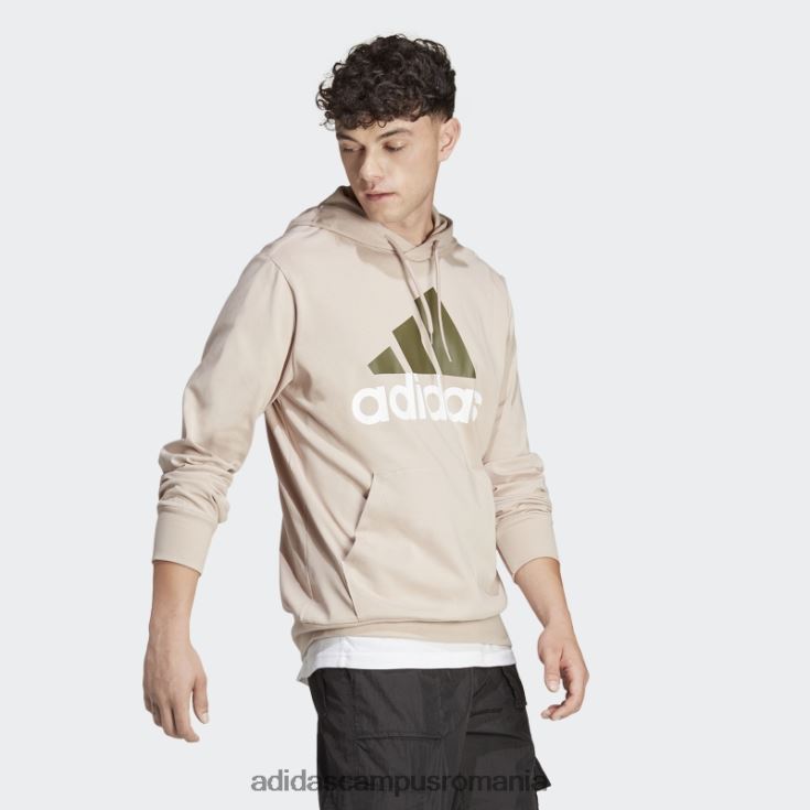 adidas campus romania hanorac cu logo essentials taupe bărbați taupe J266N25893