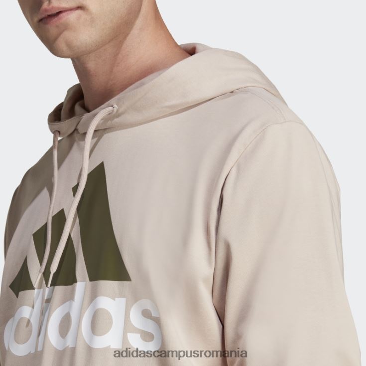 adidas campus romania hanorac cu logo essentials taupe bărbați taupe J266N25893