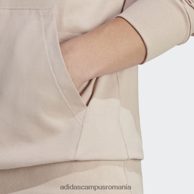 adidas campus romania hanorac cu logo essentials taupe bărbați taupe J266N25893