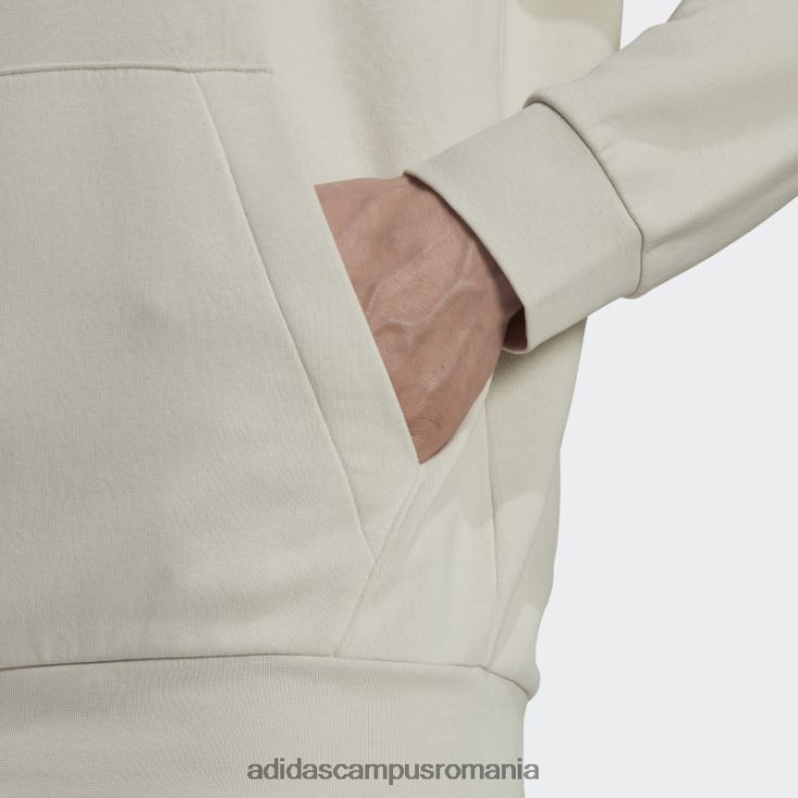 adidas campus romania hanorac din aluminiu essentials fleece bărbați aluminiu/alb J266N27072