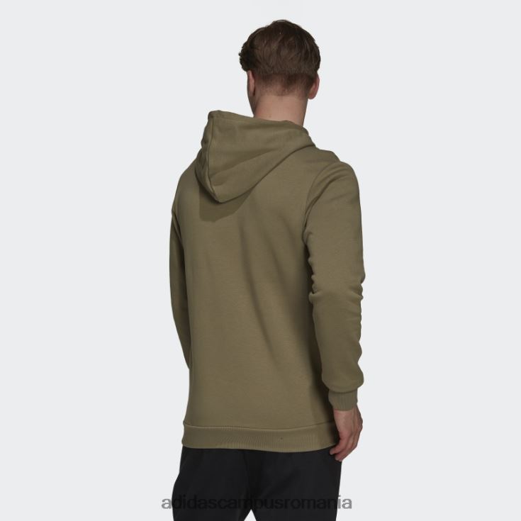 adidas campus romania hanorac din fleece cu logo mare orbit green bărbați orbita verde/alb J266N27525