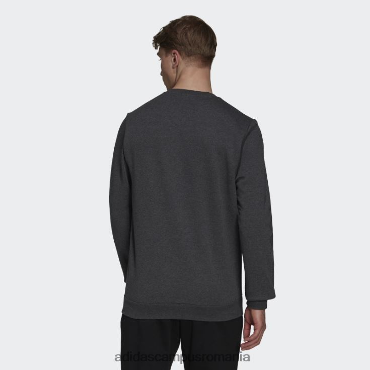 adidas campus romania hanorac din fleece essentials gri închis, negru bărbați gri închis negru/negru J266N26560