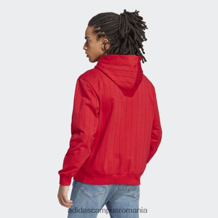 adidas campus romania hanorac fleece pinstripe stacojiu adidas bărbați stacojiu J266N213842