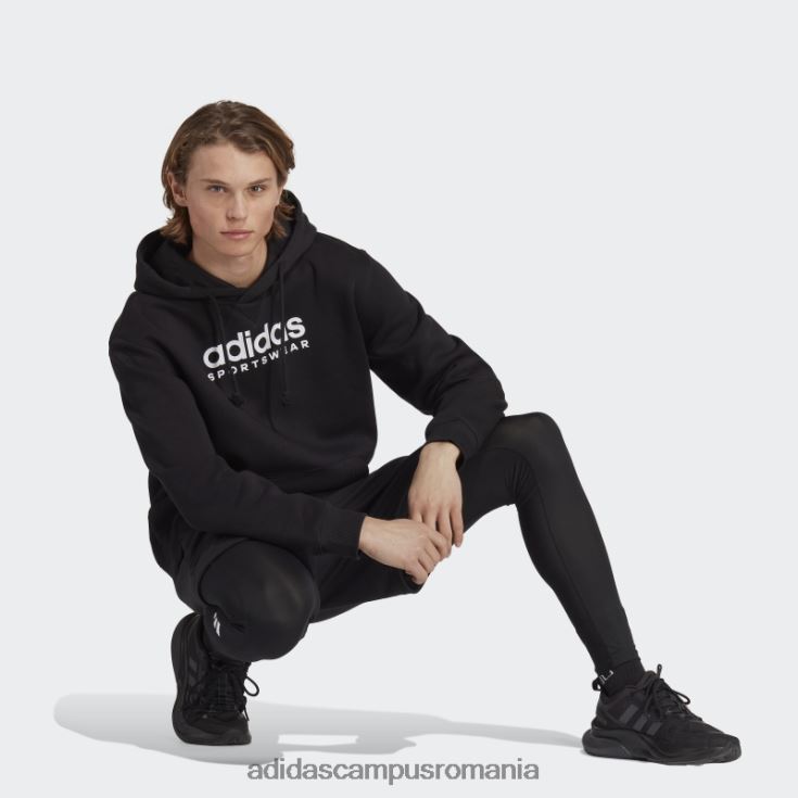 adidas campus romania hanorac grafic all szn fleece negru bărbați negru J266N25623