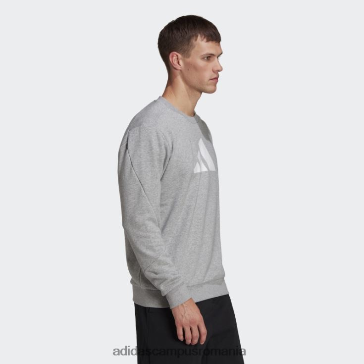 adidas campus romania hanorac gri mediu future icons crew bărbați gri mediu J266N26964