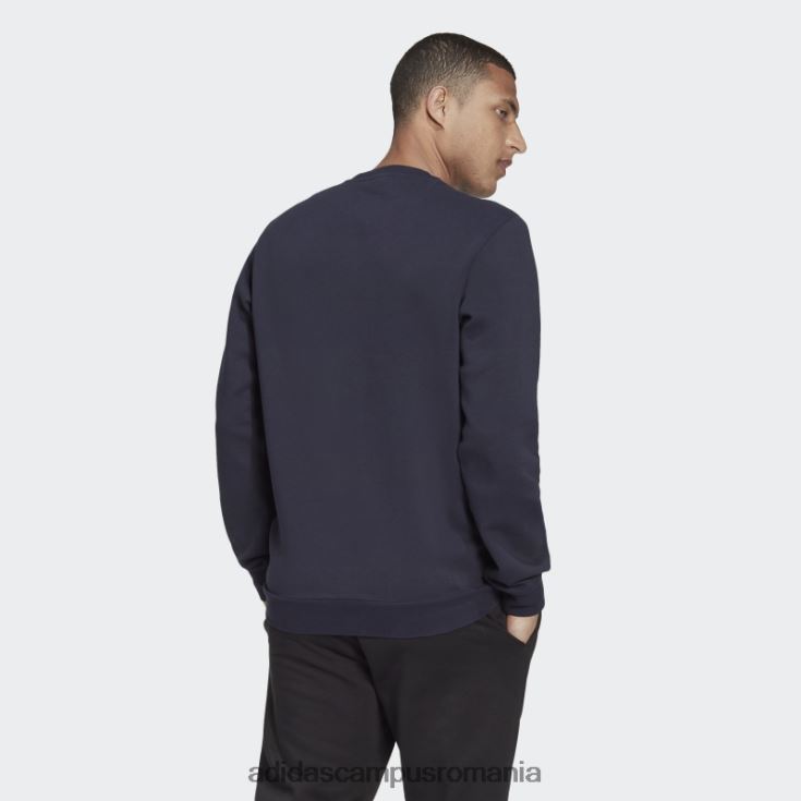 adidas campus romania hanorac ink essentials fleece bărbați cerneală/alb J266N26292