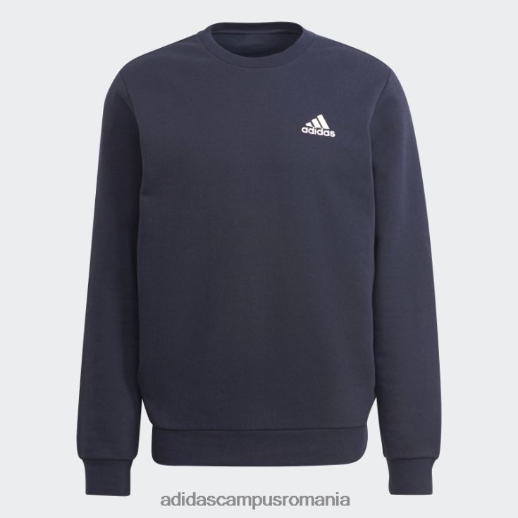 adidas campus romania hanorac ink essentials fleece bărbați cerneală/alb J266N26292