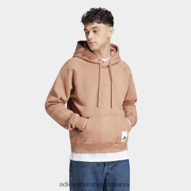 adidas campus romania hanorac lounge fleece argilă bărbați lut J266N25695