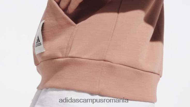 adidas campus romania hanorac lounge fleece argilă bărbați lut J266N25695