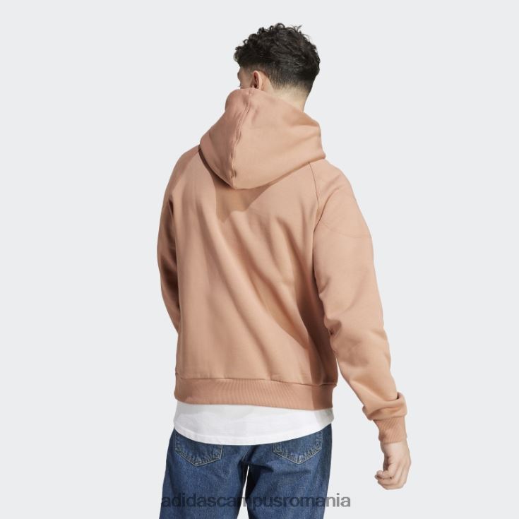 adidas campus romania hanorac lounge fleece argilă bărbați lut J266N25695