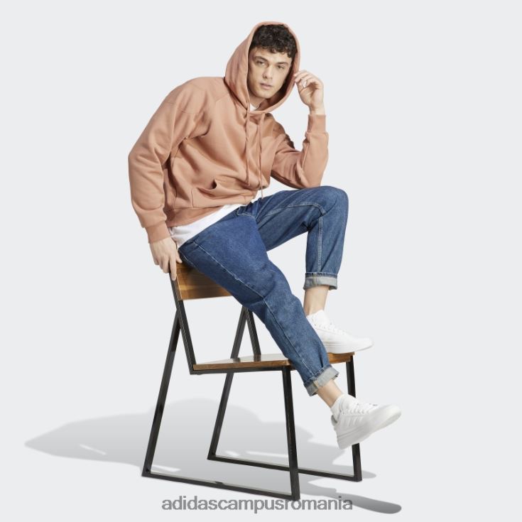 adidas campus romania hanorac lounge fleece argilă bărbați lut J266N25695
