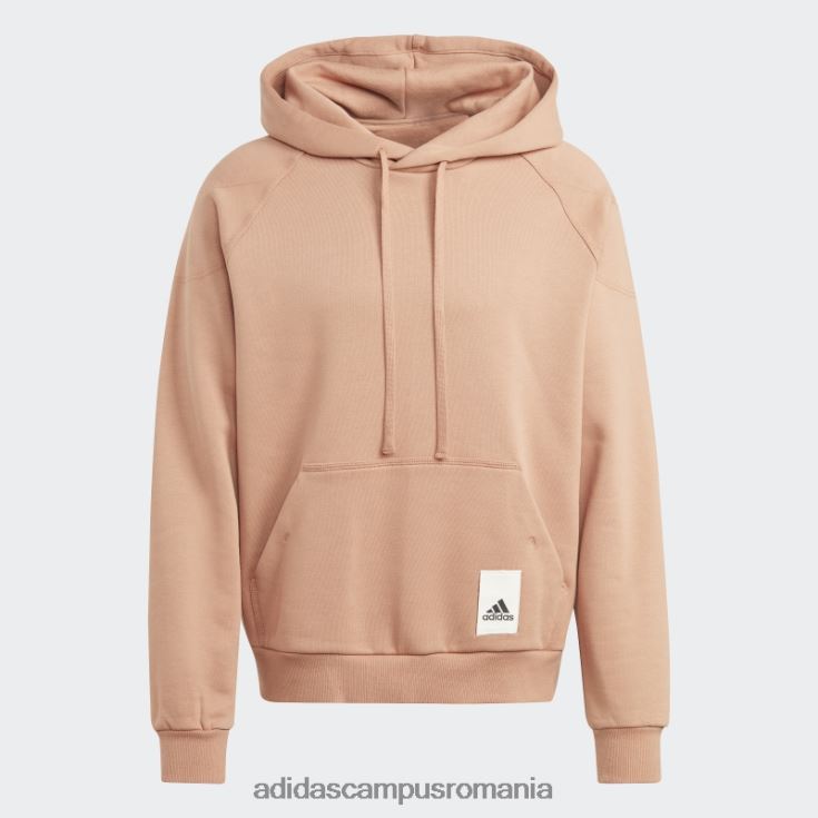 adidas campus romania hanorac lounge fleece argilă bărbați lut J266N25695