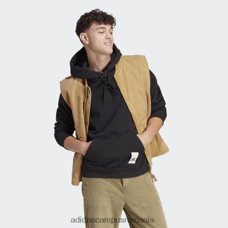 adidas campus romania hanorac lounge fleece negru bărbați negru J266N25689