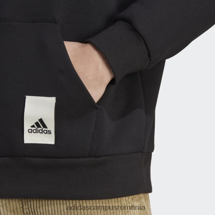 adidas campus romania hanorac lounge fleece negru bărbați negru J266N25689
