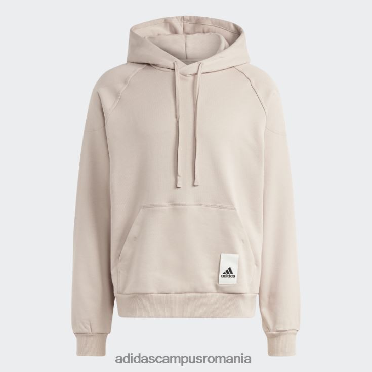 adidas campus romania hanorac lounge fleece taupe bărbați taupe J266N25131