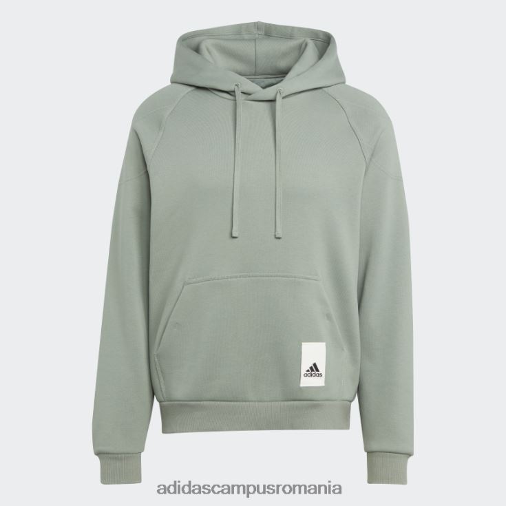 adidas campus romania hanorac lounge fleece verde argintiu adidas bărbați verde argintiu J266N25736