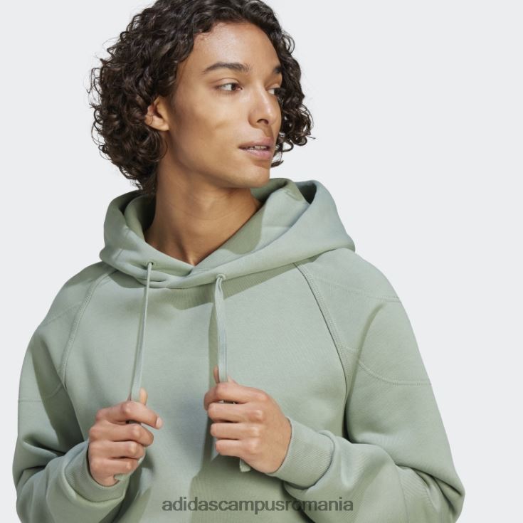 adidas campus romania hanorac lounge fleece verde argintiu adidas bărbați verde argintiu J266N25736