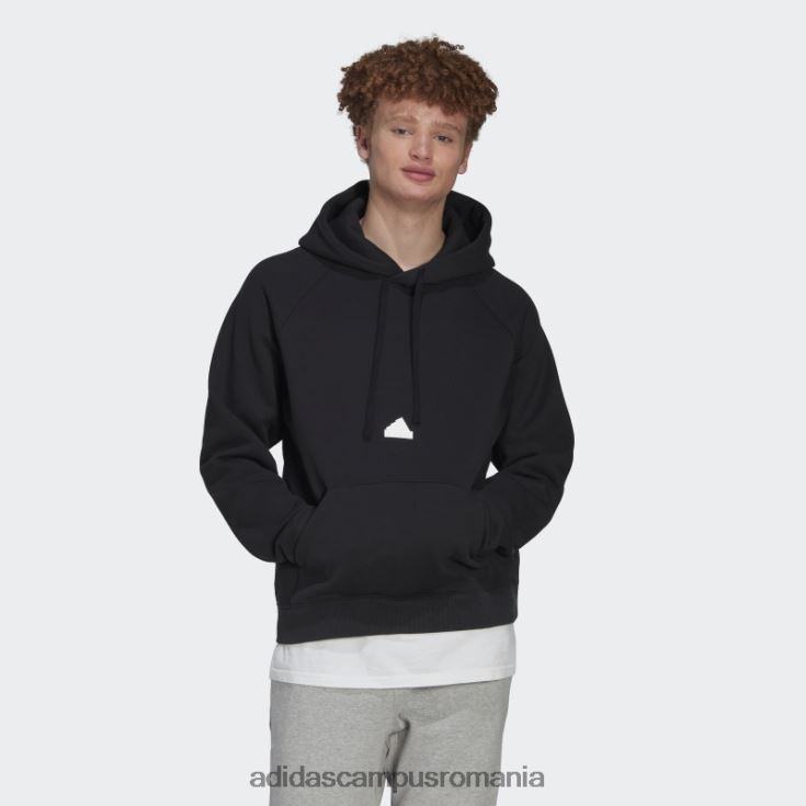 adidas campus romania hanorac negru din lână bărbați negru J266N214819
