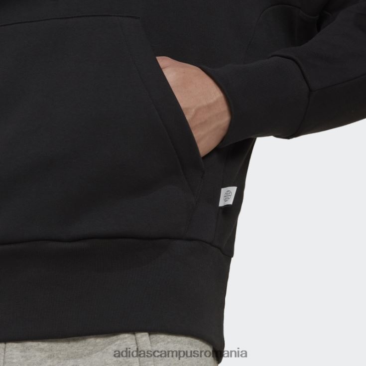 adidas campus romania hanorac negru studio lounge fleece adidas bărbați negru J266N26705