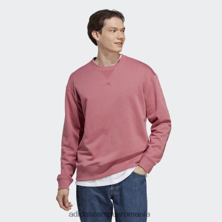 adidas campus romania hanorac roz all szn french terry bărbați roz J266N25140