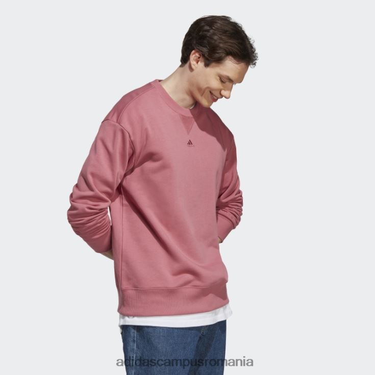 adidas campus romania hanorac roz all szn french terry bărbați roz J266N25140
