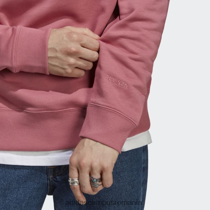 adidas campus romania hanorac roz all szn french terry bărbați roz J266N25140