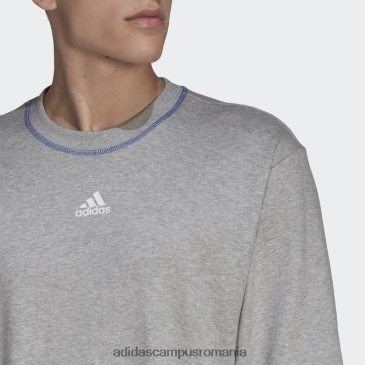 adidas campus romania hanorac ușor trvl gri mediu bărbați gri mediu J266N215091