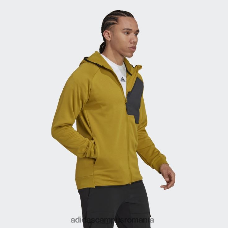 adidas campus romania hanorac x-city cu fermoar complet olive bărbați măsline J266N27244