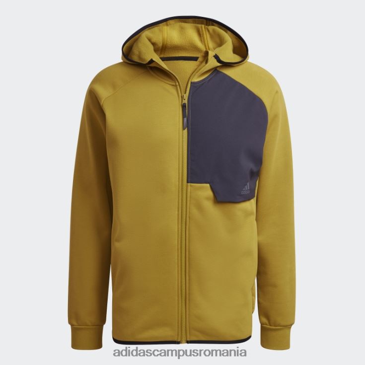 adidas campus romania hanorac x-city cu fermoar complet olive bărbați măsline J266N27244