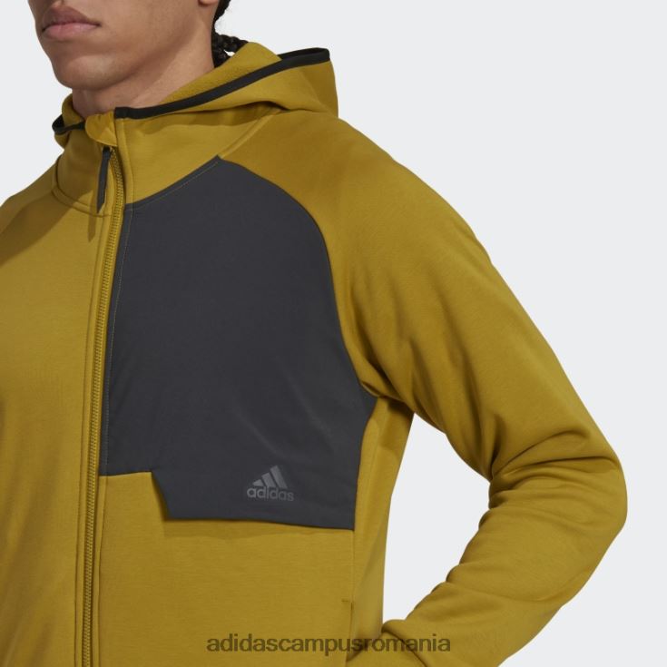 adidas campus romania hanorac x-city cu fermoar complet olive bărbați măsline J266N27244