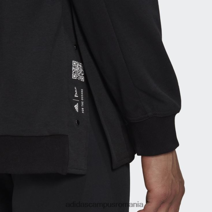 adidas campus romania hanoracul negru de parley pentru oceanele bărbați negru J266N27246
