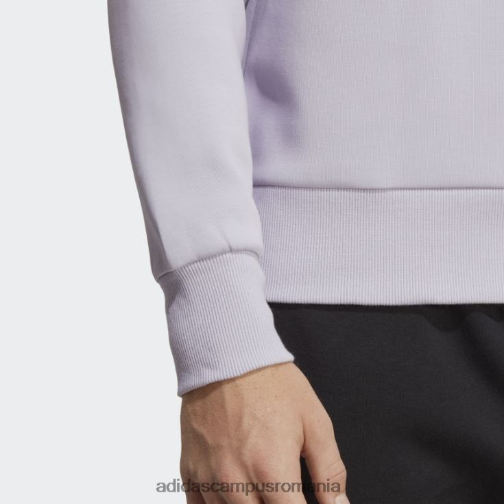 adidas campus romania icoane viitoare insignă de echipaj sport hanorac zori argintii bărbați zori argintii J266N25245