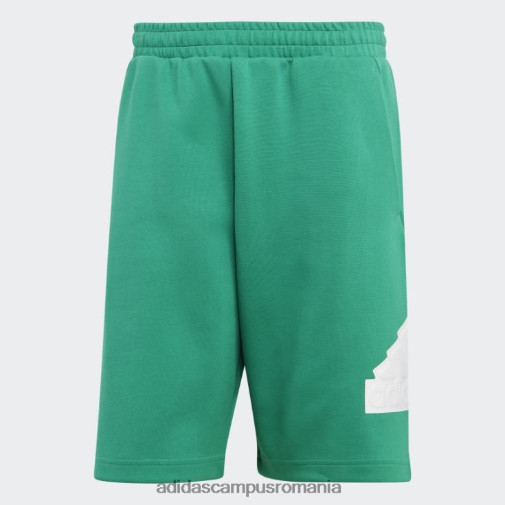 adidas campus romania icoane viitoare insignă de pantaloni scurți sport curte verde bărbați verde curte J266N214485