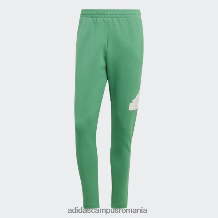 adidas campus romania icoane viitoare insignă de pantaloni sport curte verde bărbați verde curte J266N26128