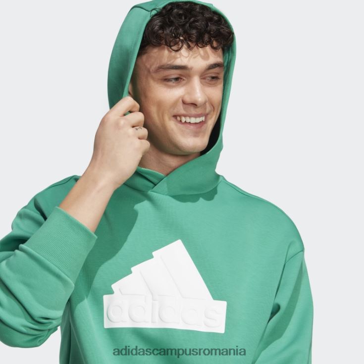 adidas campus romania icoane viitoare insignă de sport hanorac verde curte bărbați verde curte J266N214474