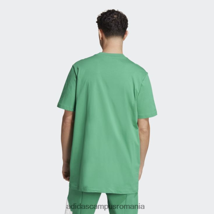 adidas campus romania icoane viitoare insignă de tricou sport curte verde adidas bărbați verde curte J266N214460