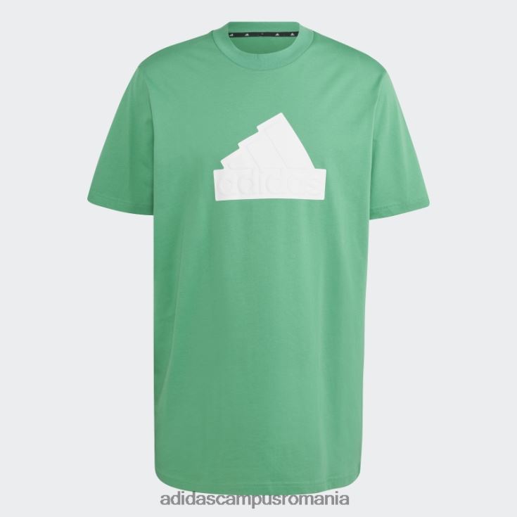 adidas campus romania icoane viitoare insignă de tricou sport curte verde adidas bărbați verde curte J266N214460