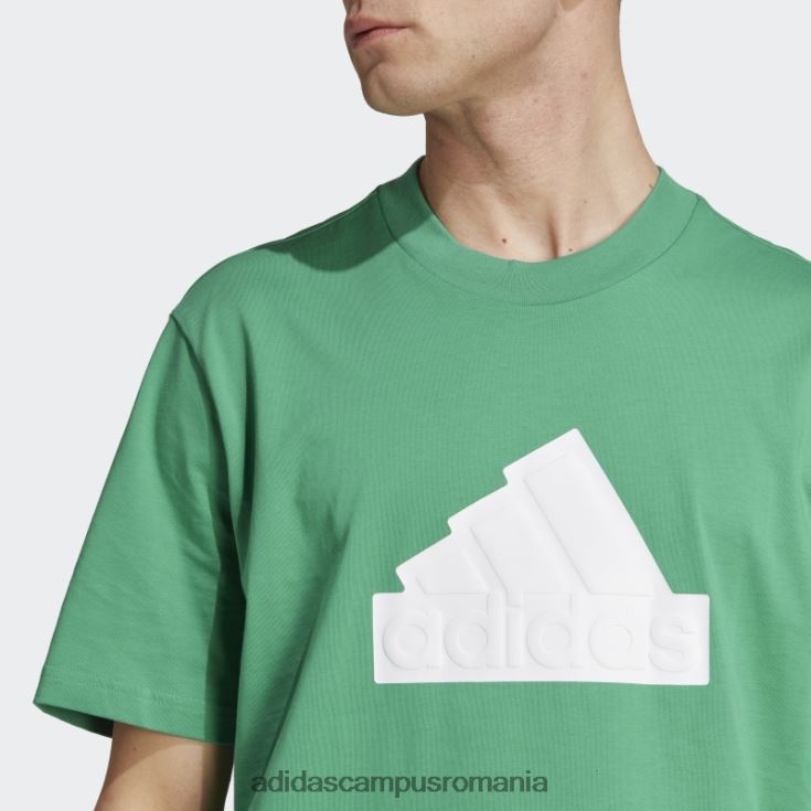 adidas campus romania icoane viitoare insignă de tricou sport curte verde adidas bărbați verde curte J266N214460