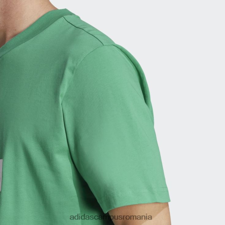 adidas campus romania icoane viitoare insignă de tricou sport curte verde adidas bărbați verde curte J266N214460