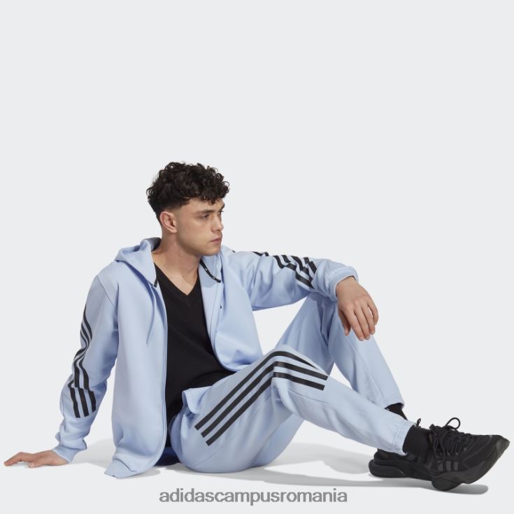 adidas campus romania icoane viitoare pantaloni 3 dungi albastru zori bărbați zori albastre J266N26073