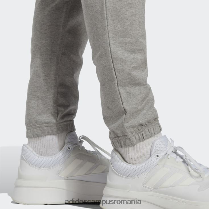adidas campus romania insignă conică din jerseu unic esențiale de pantaloni sport gri mediu bărbați gri mediu J266N25726