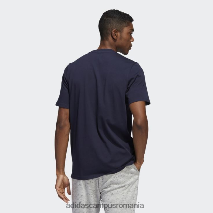 adidas campus romania insignă din folie lichidă de cerneală pentru sport graphic tee bărbați cerneală J266N25234