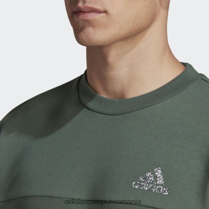 adidas campus romania insignă din lână de stadion de hanorac sport oxid verde bărbați oxid verde J266N26697
