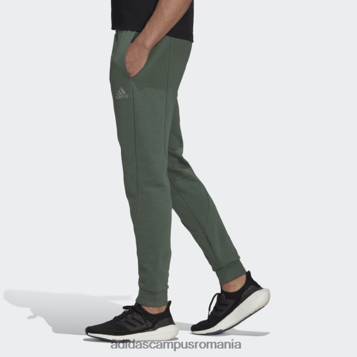 adidas campus romania insignă fleece stadion fierbinte de sport cu manșete pantaloni oxid verde bărbați oxid verde J266N26637